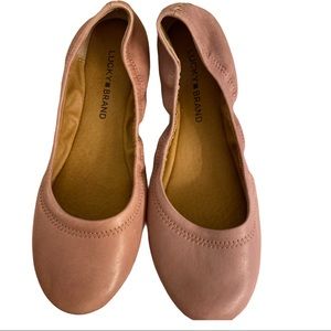 Lucky Brand Ballet Shoes Size 7 Color Pink